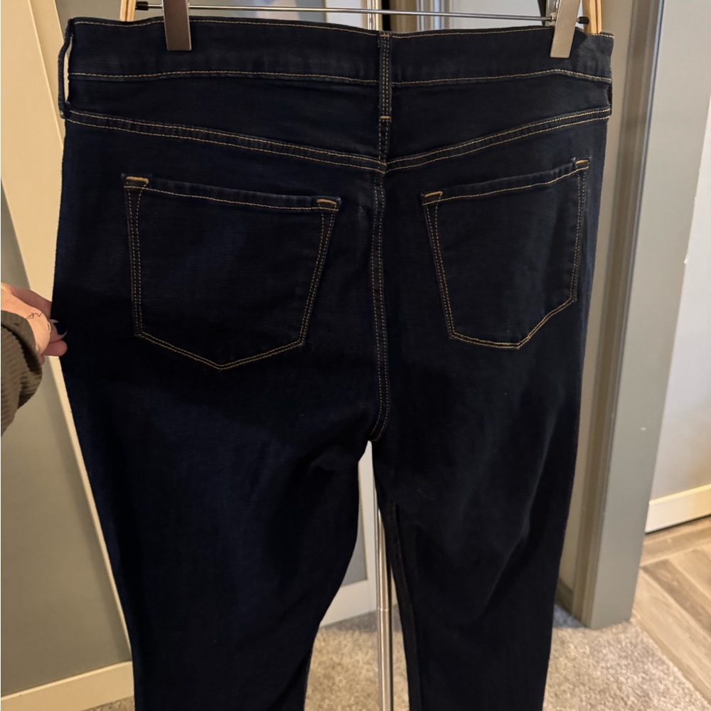 Classic Dark Blue Denim Women's - Old Navy WOW Straight Jeans - Like New